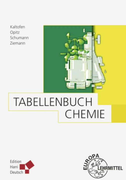 Tabellenbuch Chemie*Europa-Lehrmittel Hot
