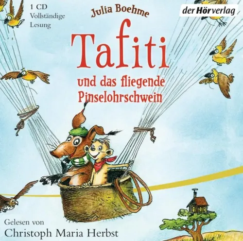 Kinder Hoerverlag DHV Der Kinder- & Jugendbücher·Erstlesebücher-Tafiti und das fliegende Pinselohrschwein