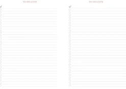 Heye Terminkalender*Tages-Kalenderbuch A6, schwarz 2026