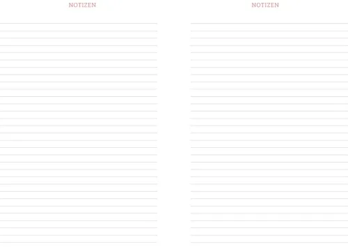 Heye Terminkalender*Tages-Kalenderbuch A6, schwarz 2026