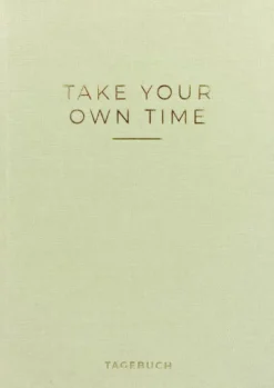 riva Verlag Notizbücher & -Blöcke-»Take your own time« Tagebuch