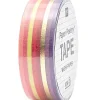 RICO-Design tap Klebstoff & Klebebänder-Tape, Bullet Diary, Streifen Rot/Gold