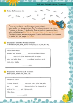 Team Drachenstark: Das großes Trainingsbuch Deutsch 4. Klasse*Klett Lerntraining Sale