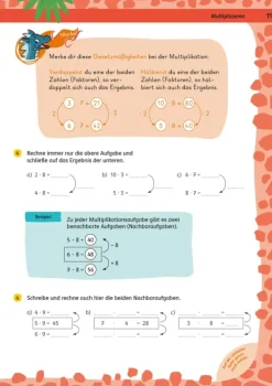 Klett Lerntraining Grundschule·Mathematik*Team Drachenstark: Das großes Trainingsbuch Mathe 3. Klasse