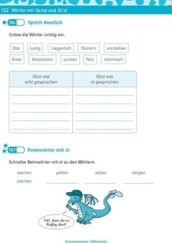 Klett Lerntraining Quali Trainer·Grundschule|Grundschule·Deutsch-Team Drachenstark: Kurztests Deutsch 1./2. Klasse