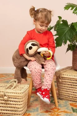 Teddy-Hermann Puppen & Stofftiere-- Faultier Helge 48 cm