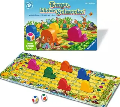Tempo, kleine Schnecke! - Kinderspiel ab 3 Jahre*Ravensburger Spieleverlag Sale