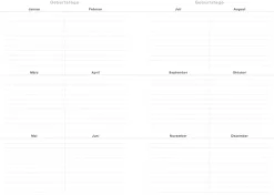 Terminer A5, Struktur rot 2026*Heye Hot