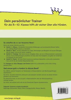 Texte analysieren und verfassen - Klasse 8-10 - Deutsch*Klett Lerntraining Best