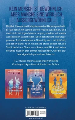 Heyne Verlag Urban Fantasy-The Extraordinaries - Neue Helden