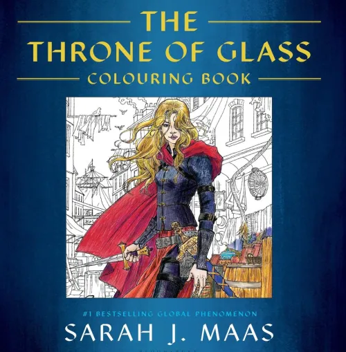 Bloomsbury UK Jugendbücher*The Throne of Glass Colouring Book