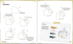 Bassermann, Edition Artbooks & Handbücher*Tiere zeichnen in 10 Minuten. 50 Tiere schnell und naturgetreu gezeichnet