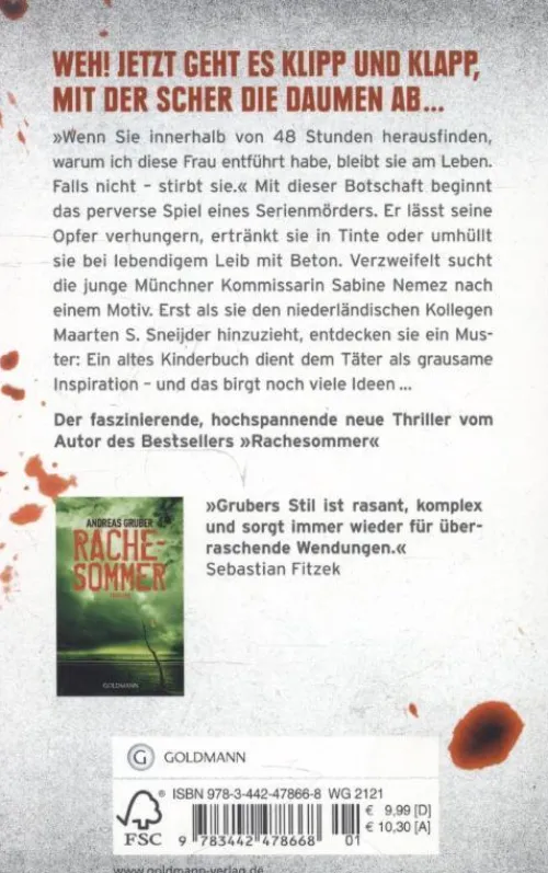 Goldmann TB Krimis & Thriller|Thriller*Todesfrist