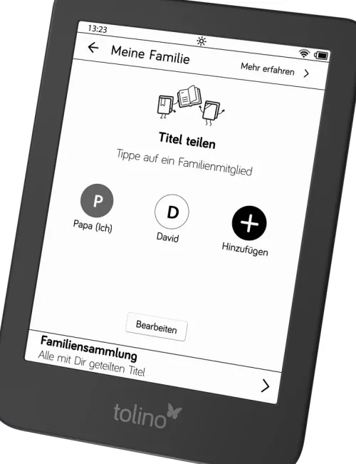 LONGSHINE TECHNOLOGIE GMBH Ereader*tolino shine 4