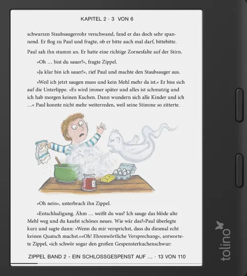 LONGSHINE TECHNOLOGIE GMBH. Ereader-tolino vision color - Schwarz