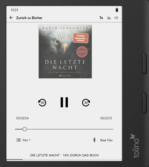 LONGSHINE TECHNOLOGIE GMBH. Ereader-tolino vision color - Schwarz