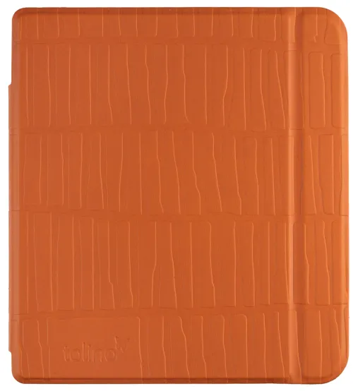 Telco accessories Gecko Covers B.V. Zubehör·Zubehör Tolino Vision Color*tolino vision color - Tasche Slim - Orange Vertical Lines