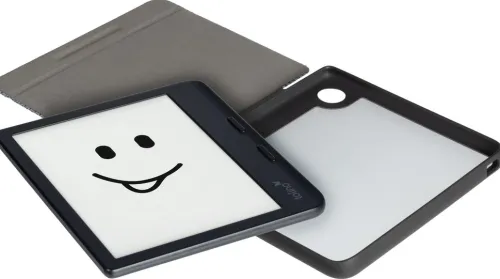 tolino vision color - Tasche Premium - Dark Grey*Thalia Bücher GmbH Outlet