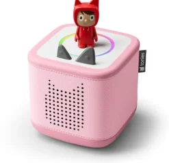 Tonies Figuren & Spielwelten-Toniebox 2 Rosa Starter Set (Kreativ-Tonie Rot)