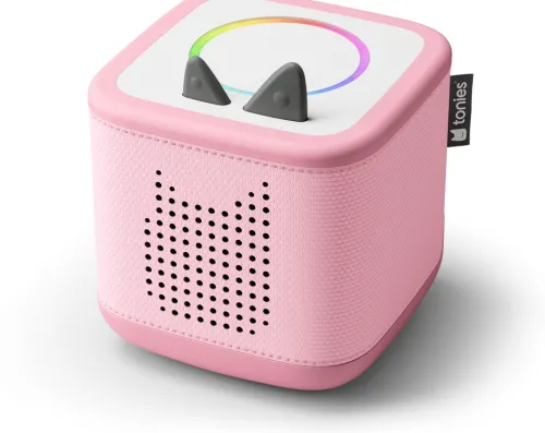 Tonies Figuren & Spielwelten-Toniebox 2 Rosa Starter Set (Kreativ-Tonie Rot)