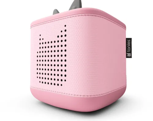 Tonies Figuren & Spielwelten-Toniebox 2 Rosa Starter Set (Kreativ-Tonie Rot)