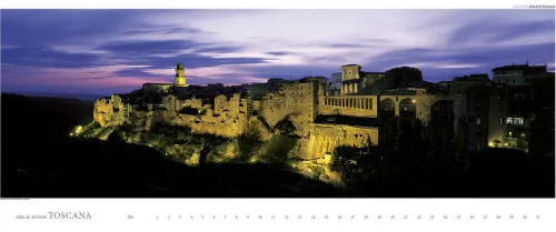 Edition Panorama GmbH Immerwährender Kalender*Toscana - Kalender immerwährend