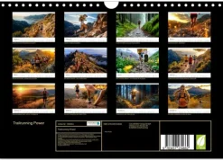 Trailrunning Power (Wandkalender 2025 DIN A4 quer), Monatskalender*Calvendo Sale