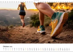 Trailrunning Power (Wandkalender 2025 DIN A4 quer), Monatskalender*Calvendo Sale