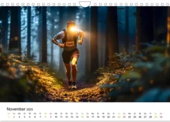Trailrunning Power (Wandkalender 2025 DIN A4 quer), Monatskalender*Calvendo Sale