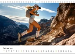 Trailrunning Power (Wandkalender 2025 DIN A4 quer), Monatskalender*Calvendo Sale