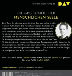 Der Audio Verlag GmbH Krimis & Thriller·Psychothriller|Krimis & Thriller·Weibliche Ermittler*Trauma - Kein Entkommen. Katja Sands erster Fall