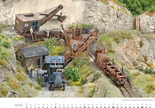 Heel Verlag GmbH Wandkalender*Traumanlagen von Modellbahnprofis Kalender 2026