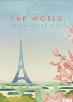 Neumann Verlage GmbH & Co Posterkalender-Travelposter 2026 - Reiseplakate-Kalender von DUMONT- Wand-Kalender - Poster-Format 50 x 70 cm