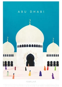 Neumann Verlage GmbH & Co Posterkalender-Travelposter 2026 - Reiseplakate-Kalender von DUMONT- Wand-Kalender - Poster-Format 50 x 70 cm