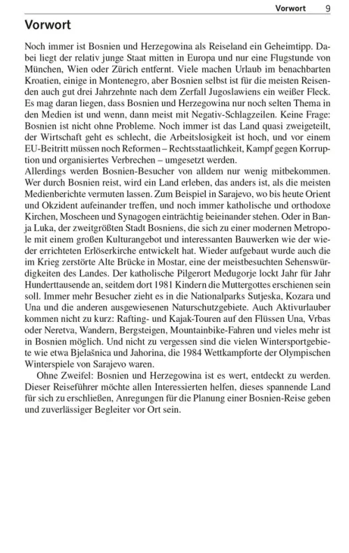 Trescher Verlag GmbH Wandern|Reiseführer*TRESCHER Reiseführer Bosnien und Herzegowina