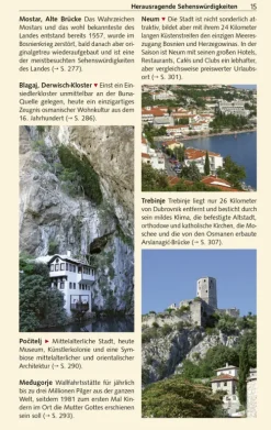 Trescher Verlag GmbH Wandern|Reiseführer*TRESCHER Reiseführer Bosnien und Herzegowina
