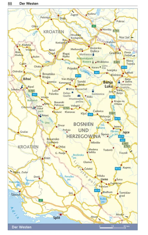 Trescher Verlag GmbH Wandern|Reiseführer*TRESCHER Reiseführer Bosnien und Herzegowina