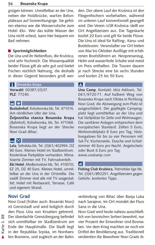 Trescher Verlag GmbH Wandern|Reiseführer*TRESCHER Reiseführer Bosnien und Herzegowina