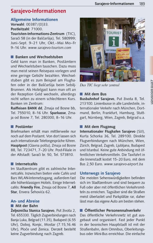 Trescher Verlag GmbH Wandern|Reiseführer*TRESCHER Reiseführer Bosnien und Herzegowina