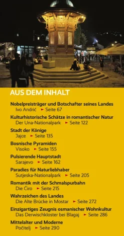 Trescher Verlag GmbH Wandern|Reiseführer*TRESCHER Reiseführer Bosnien und Herzegowina