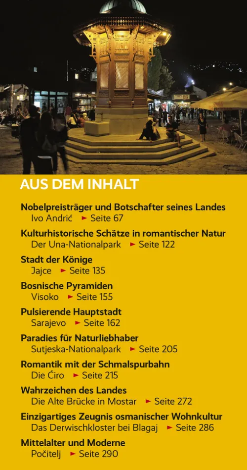 Trescher Verlag GmbH Wandern|Reiseführer*TRESCHER Reiseführer Bosnien und Herzegowina