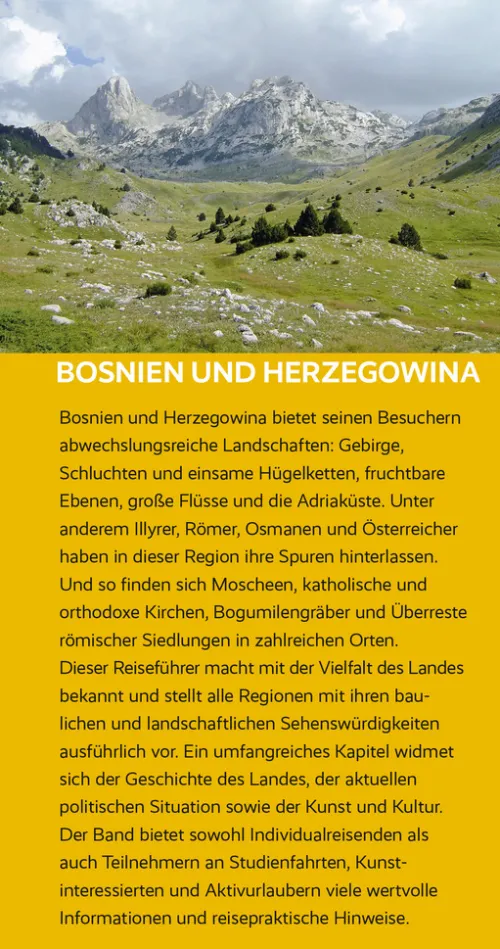 Trescher Verlag GmbH Wandern|Reiseführer*TRESCHER Reiseführer Bosnien und Herzegowina