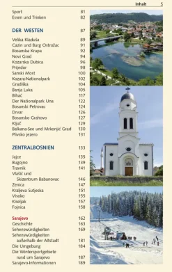Trescher Verlag GmbH Wandern|Reiseführer*TRESCHER Reiseführer Bosnien und Herzegowina