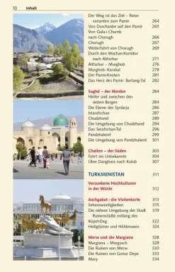 Trescher Verlag GmbH Wandern-TRESCHER Reiseführer Zentralasien