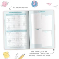 TRÖTSCH - Schülerkalender Specials mit Gummiband und Stifthalter Calm 26/27*Trötsch Verlag GmbH Sale