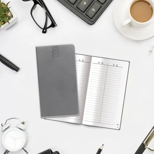 Trötsch Verlag GmbH Medienwissenschaft*Trötsch Adressbuch Soft Touch Slim Anthrazit