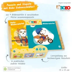Trötsch Bobo Siebenschläfer Bilderwürfel Puzzle*Trötsch Verlag GmbH Outlet