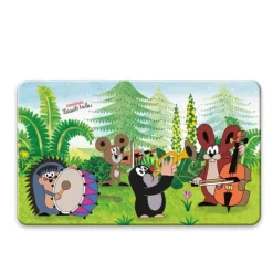 Trötsch Küche & Esszimmer*Der kleine Maulwurf Frühstücksbrettchen Musiker