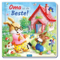 Trötsch Pappenbuch mit Reimen Oma ist die Beste!*Trötsch Verlag GmbH New