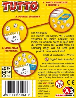 Abacusspiele GmbH Familien- & Gesellschaftsspiele*Tutto